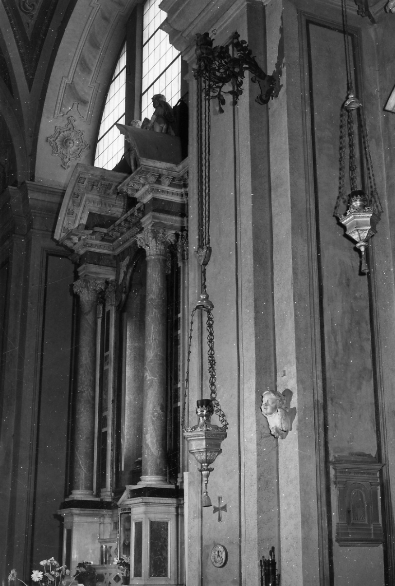 lampada pensile, serie - ambito piemontese (sec. XIX)