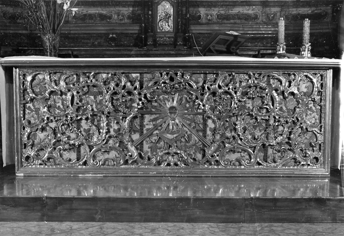 paliotto, opera isolata - ambito ligure (metà sec. XVIII)