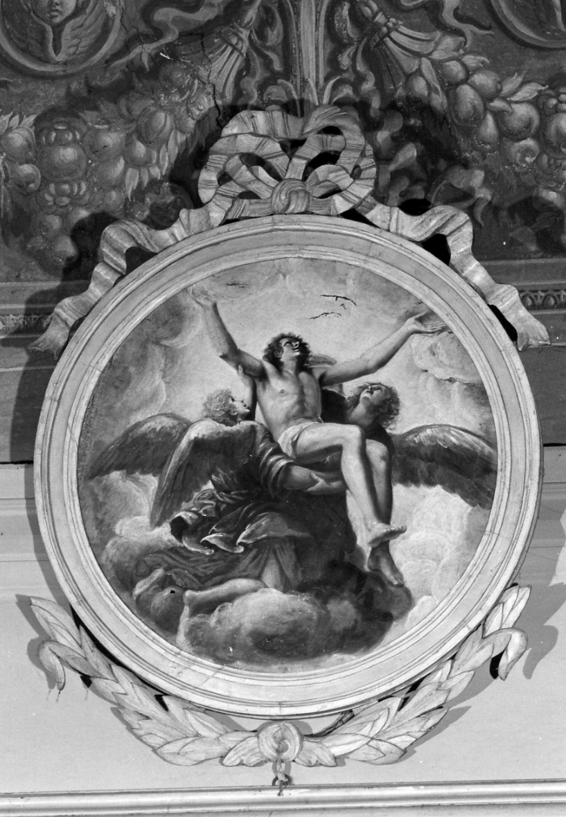 gloria di San Lorenzo (dipinto, opera isolata) - ambito piemontese (sec. XVIII)