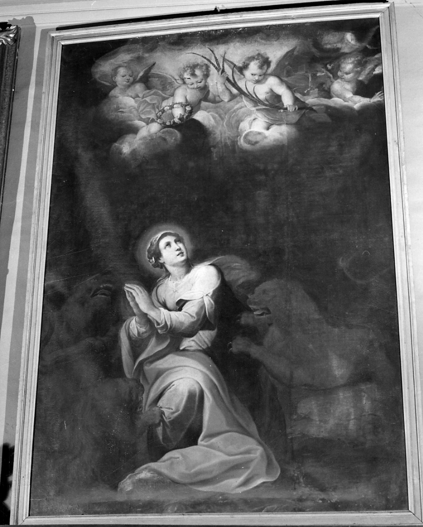 martirio di Santa (dipinto, opera isolata) di Procaccini Camillo (attribuito) (sec. XVII)