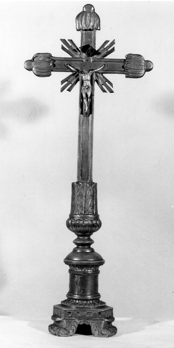 Cristo crocifisso dolente (croce d'altare, opera isolata) - ambito lombardo (prima metà sec. XIX)