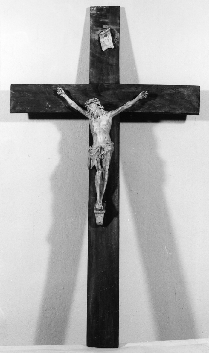 Cristo crocifisso dolente (crocifisso, opera isolata) - ambito tedesco (seconda metà sec. XVIII)