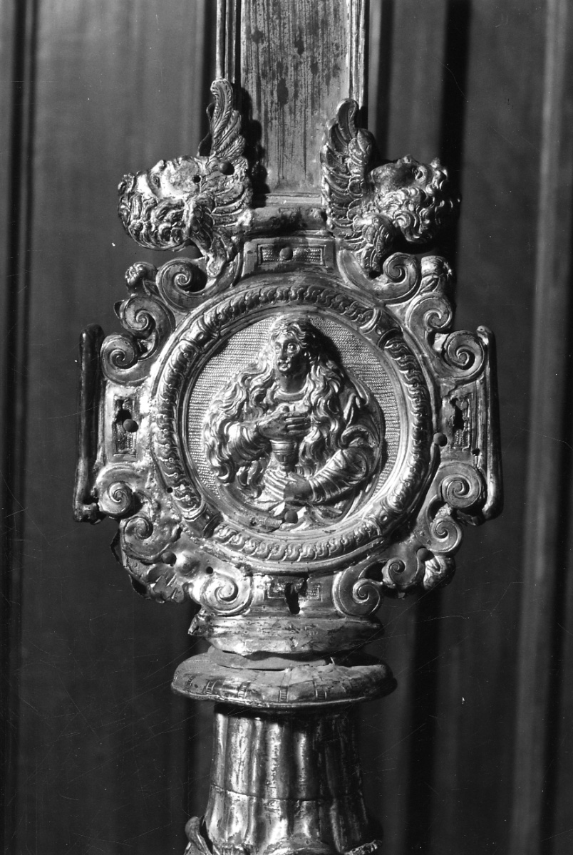 Santa Maria Maddalena (placchetta, elemento d'insieme) - ambito milanese (prima metà sec. XVII)