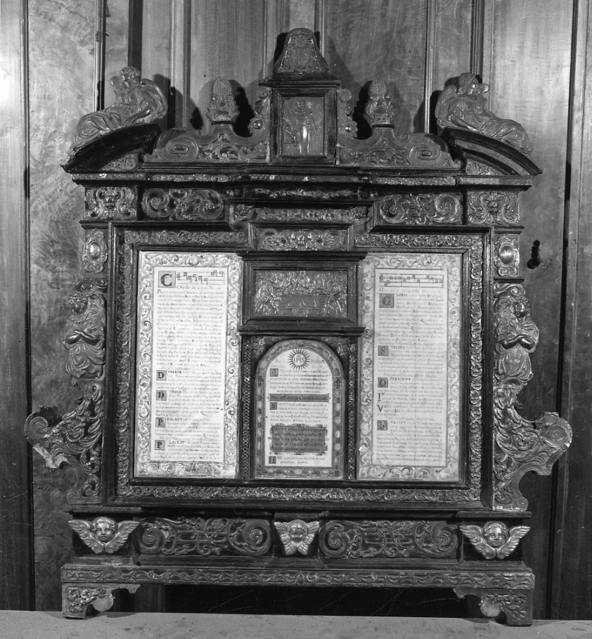 ultima cena (cartagloria, insieme) - ambito lombardo (seconda metà sec. XVII)