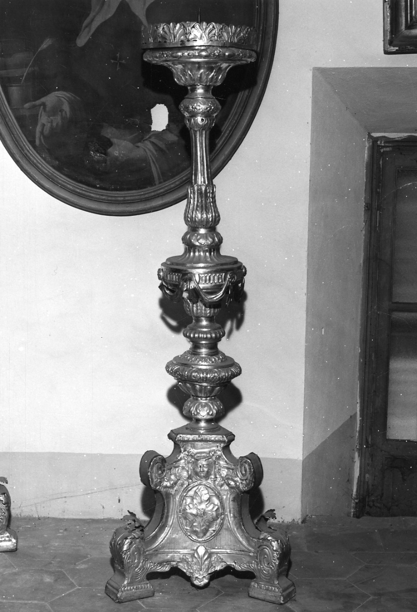 candeliere, serie - ambito lombardo (seconda metà sec. XVII)