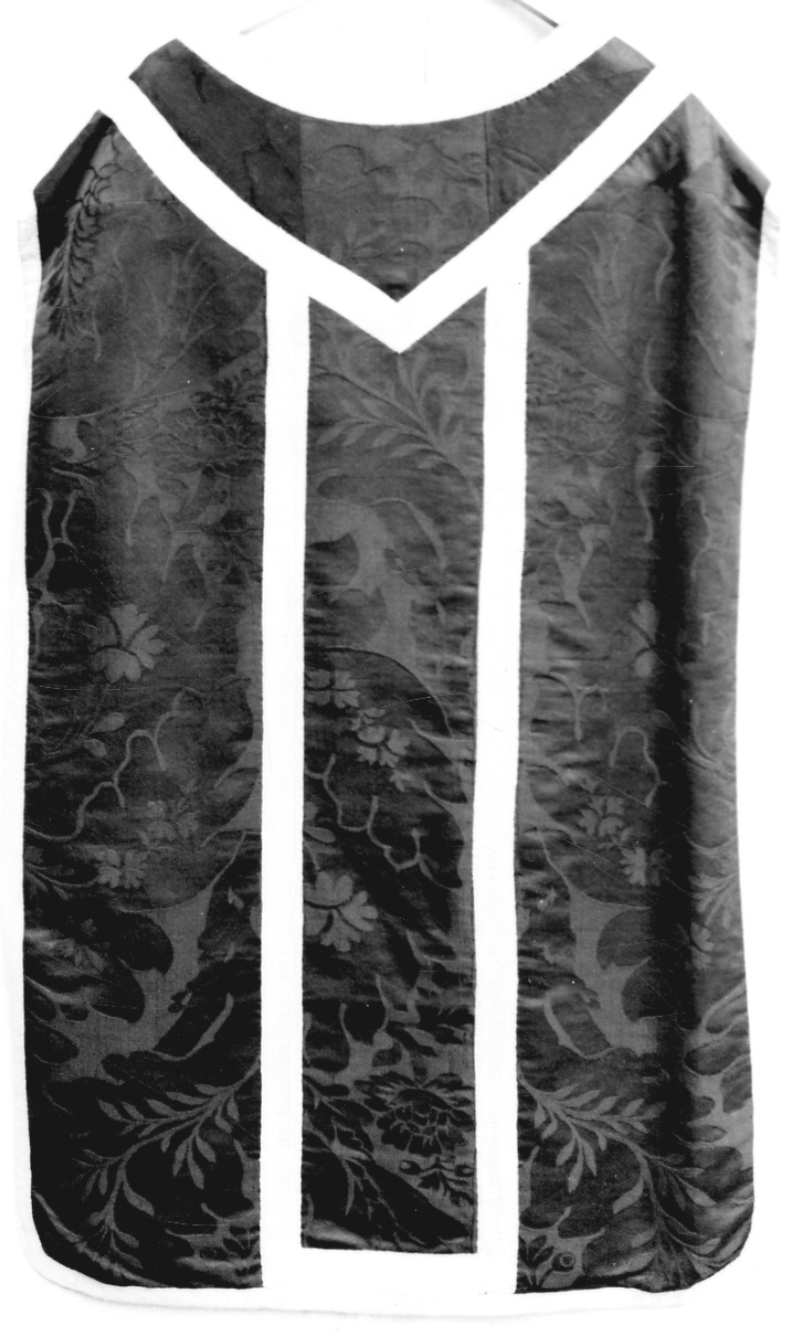 paramento liturgico, insieme - manifattura italiana (seconda metà sec. XIX)