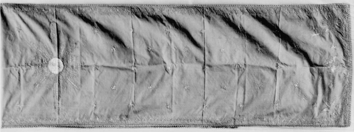 ostia raggiata (velo omerale, opera isolata) - manifattura italiana (fine/inizio secc. XVIII/ XIX)