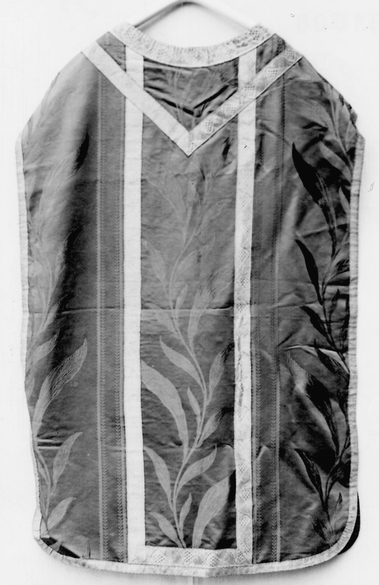 paramento liturgico, insieme - manifattura italiana (prima metà sec. XIX)