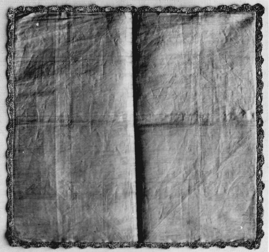 velo di calice, opera isolata - manifattura italiana (seconda metà sec. XIX)