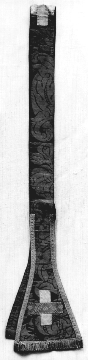 stola, opera isolata - manifattura italiana (sec. XIX)