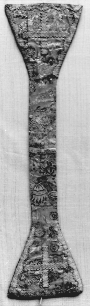 manipolo, elemento d'insieme - manifattura italiana (prima metà sec. XVIII)