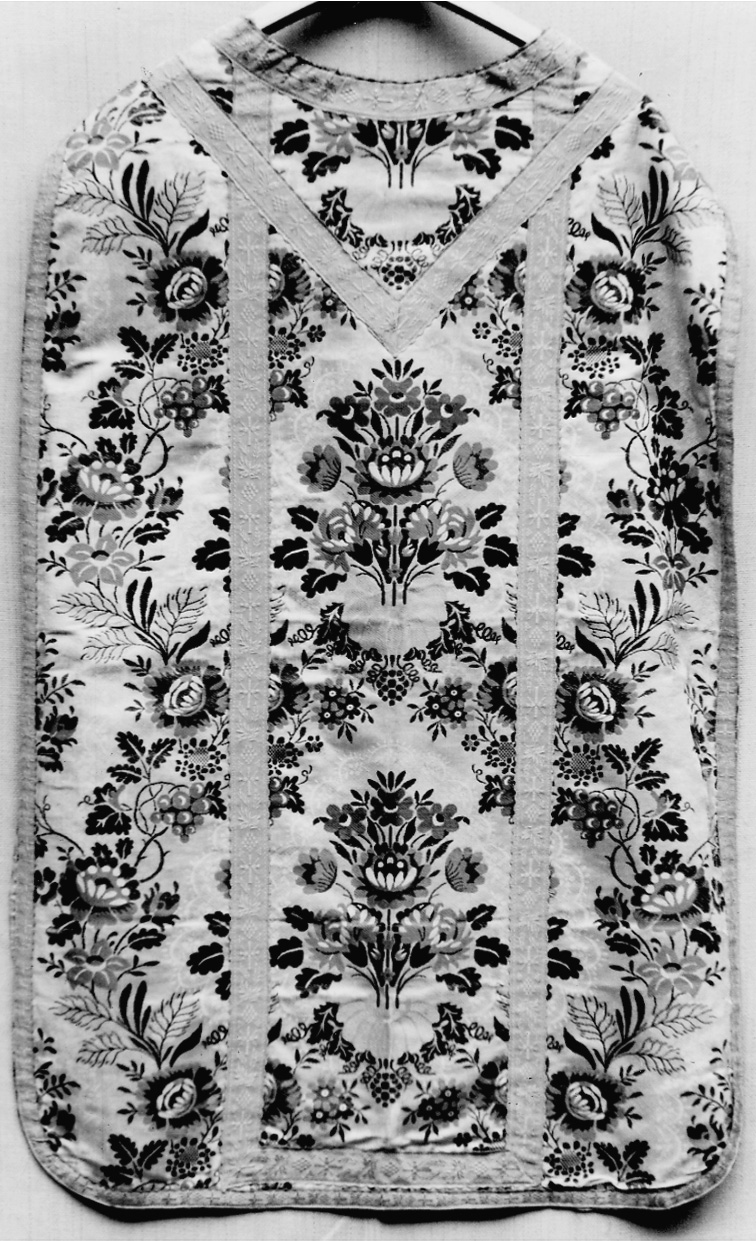 paramento liturgico, insieme - manifattura italiana (inizio sec. XX)