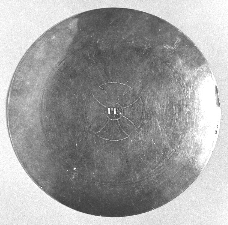 patena, opera isolata - manifattura piemontese (secondo quarto sec. XX)