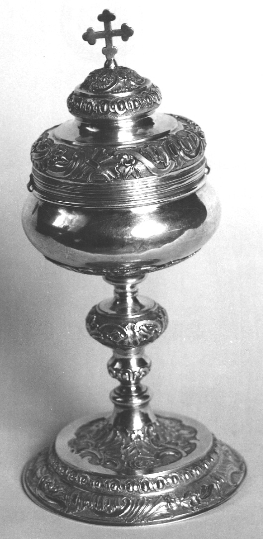 pisside, opera isolata di Valle Giovanni Giuseppe (seconda metà sec. XVIII)