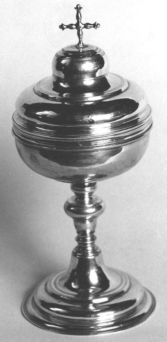 pisside, opera isolata - produzione piemontese (seconda metà sec. XVIII)