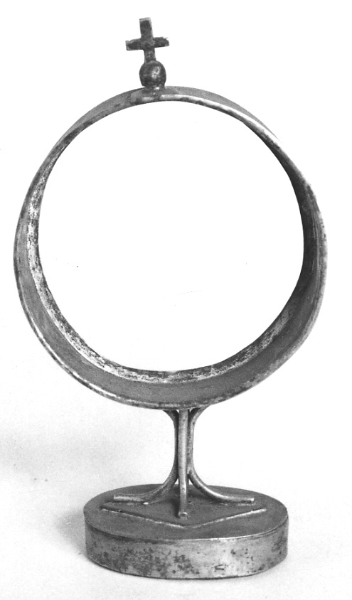 teca-lunetta, opera isolata - produzione piemontese (secondo quarto sec. XX)