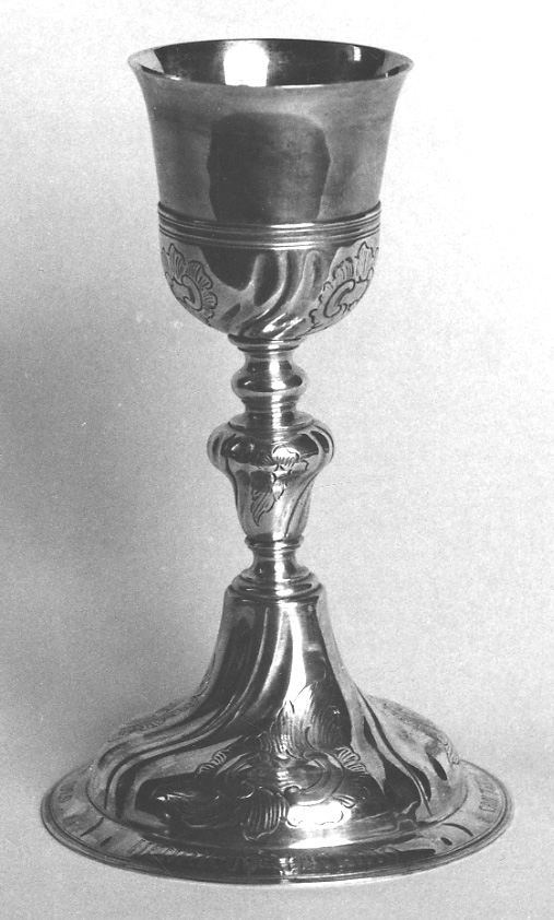 calice, opera isolata - bottega lombarda (seconda metà sec. XVIII)