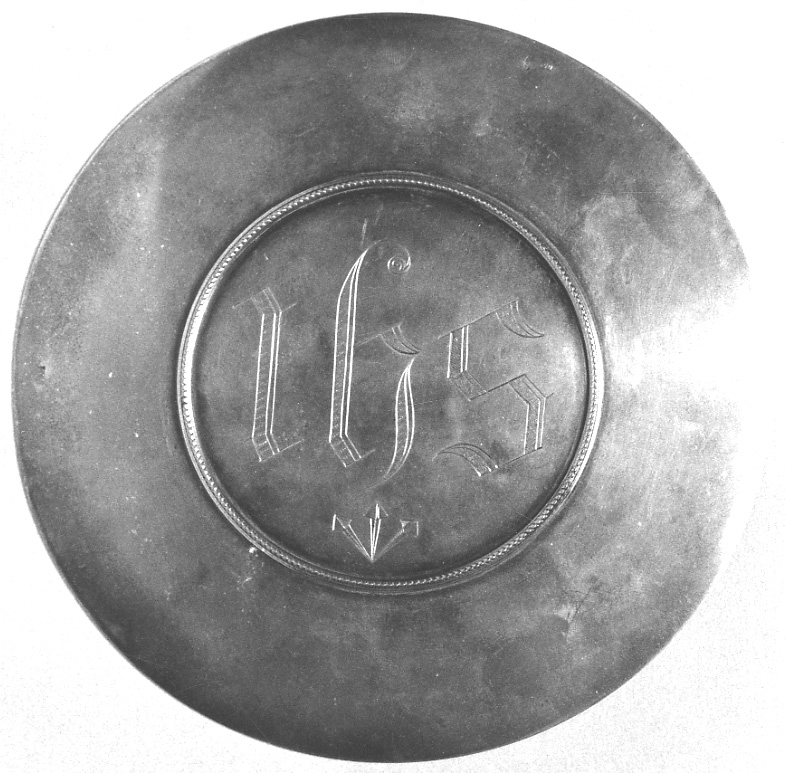 patena, opera isolata - manifattura romana (secondo quarto sec. XX)