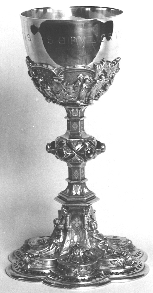 calice, elemento d'insieme di Triouillier Charles (seconda metà sec. XIX)
