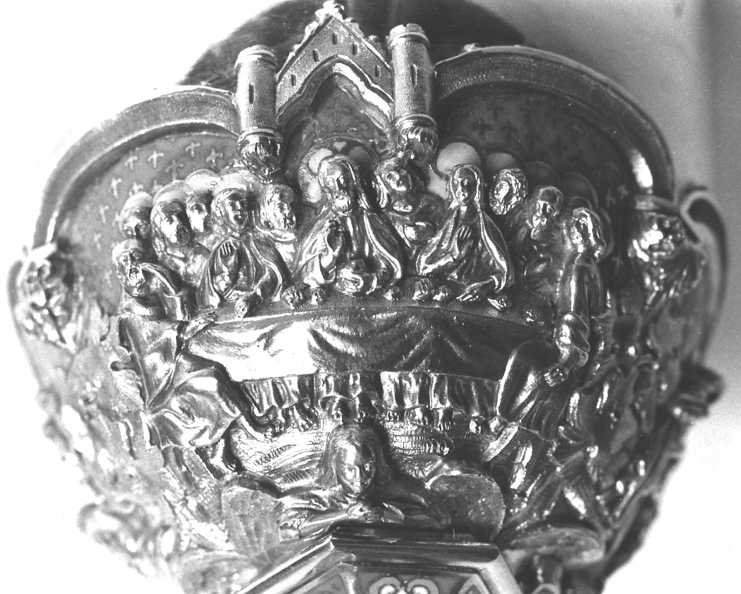 ultima cena (decorazione plastica, elemento d'insieme) di Triouillier Charles (seconda metà sec. XIX)