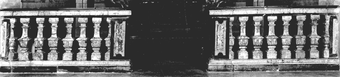 balaustrata, opera isolata - produzione lombarda (terzo quarto sec. XVIII)