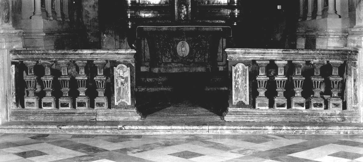 balaustrata, opera isolata - produzione lombarda (terzo quarto sec. XVIII)