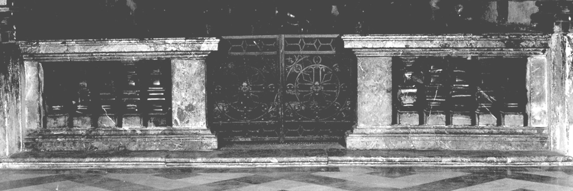 balaustrata, opera isolata - produzione lombarda (prima metà sec. XVIII)