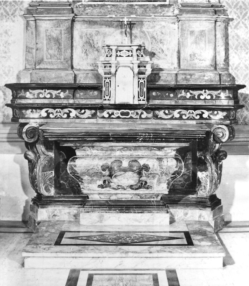 altare, opera isolata - ambito lombardo (prima metà sec. XVIII)