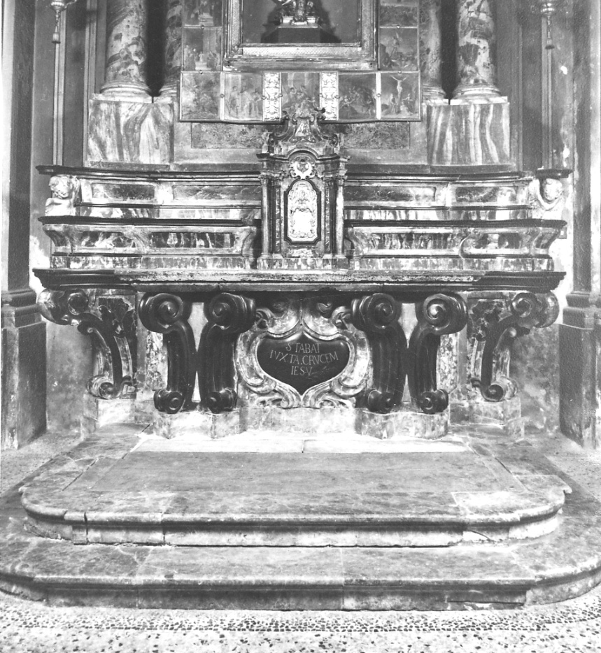 altare, opera isolata - bottega lombarda (prima metà sec. XVIII)