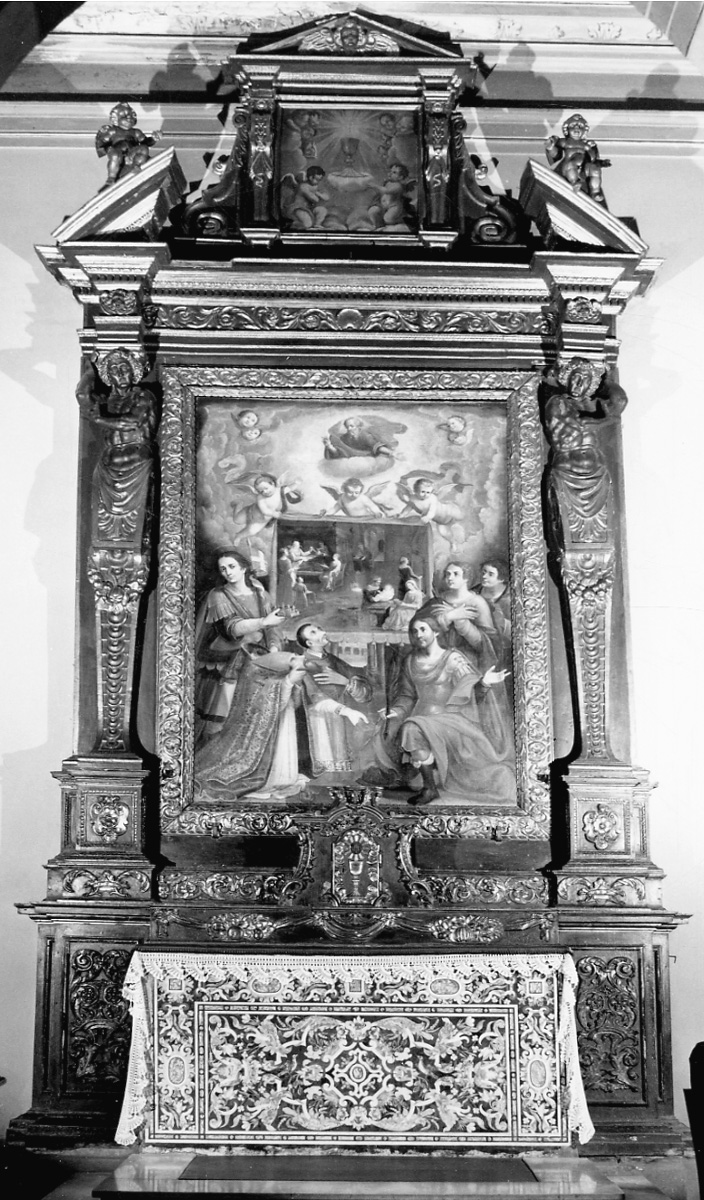 altare, opera isolata - ambito astigiano (seconda metà sec. XVII)