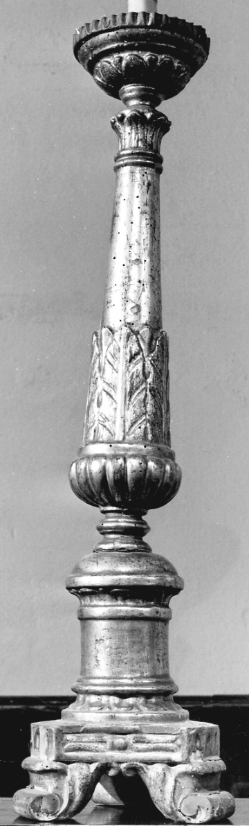 candeliere, serie - ambito astigiano (ultimo quarto sec. XVIII)