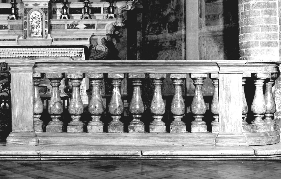 balaustrata, serie - ambito astigiano (prima metà sec. XIX)