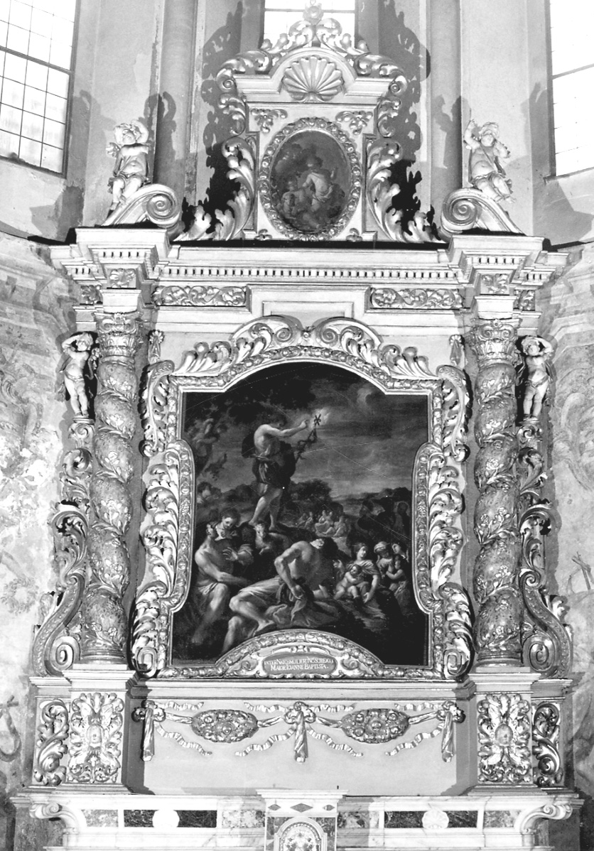 San Giovanni Battista predica nel deserto (dipinto, opera isolata) - ambito piemontese (seconda metà sec. XVII)