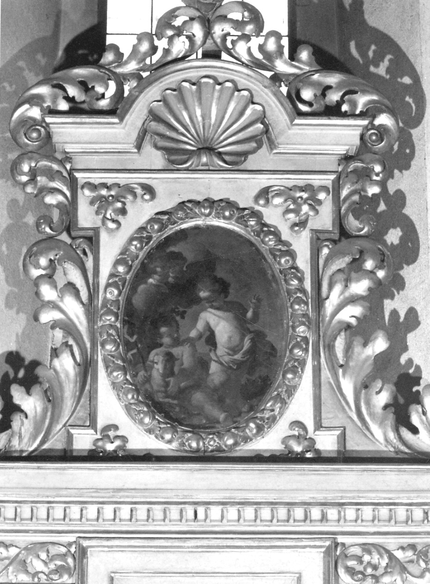 Gesù Bambino e San Giovannino (dipinto, opera isolata) - ambito piemontese (seconda metà sec. XVII)