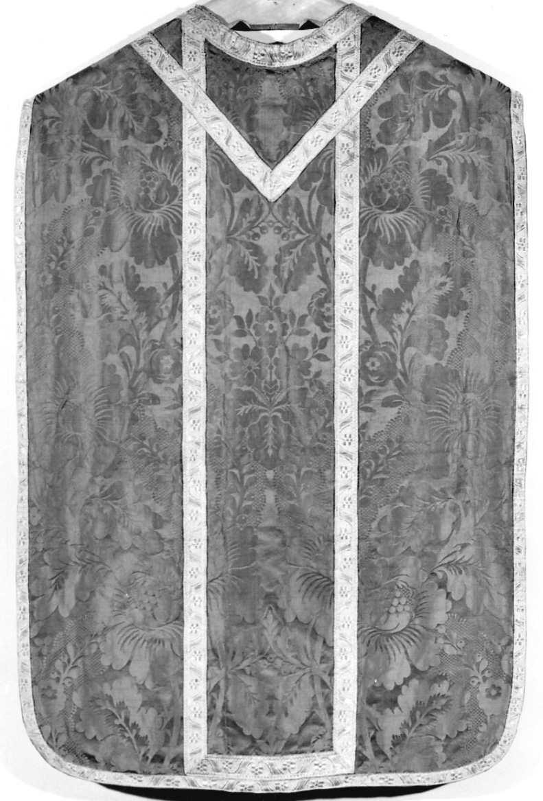 paramento liturgico, insieme - ambito piemontese (seconda metà sec. XIX)