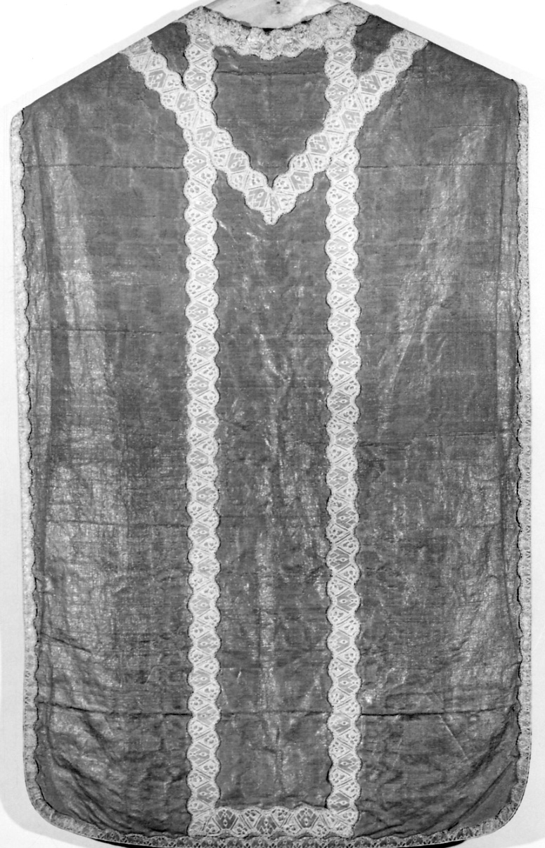 paramento liturgico, insieme - ambito piemontese (seconda metà sec. XIX)