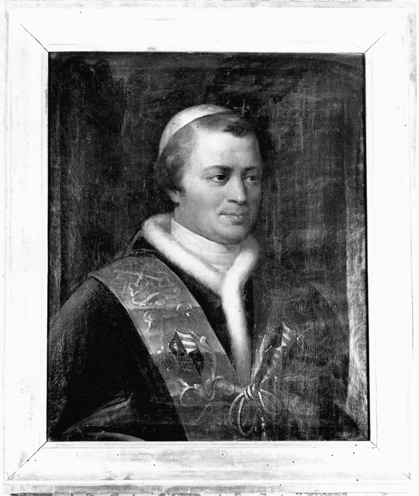 ritratto di papa Pio IX (dipinto, opera isolata) - ambito romano (sec. XIX)