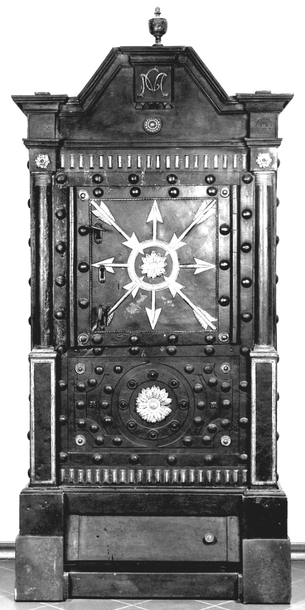 cassaforte, opera isolata - ambito piemontese (sec. XIX)