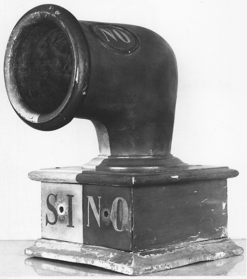 bussolotto per votazioni, opera isolata - ambito astigiano (secc. XIX/ XX)