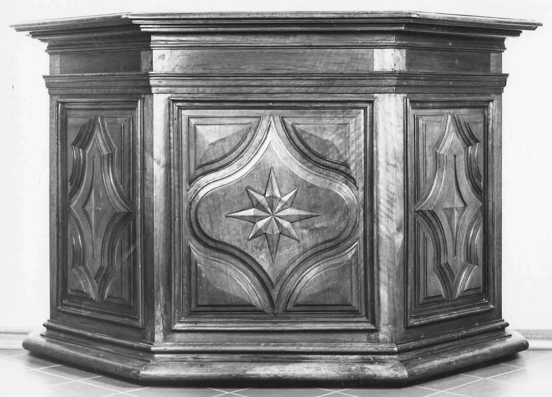 credenza, opera isolata - ambito astigiano (sec. XVIII)