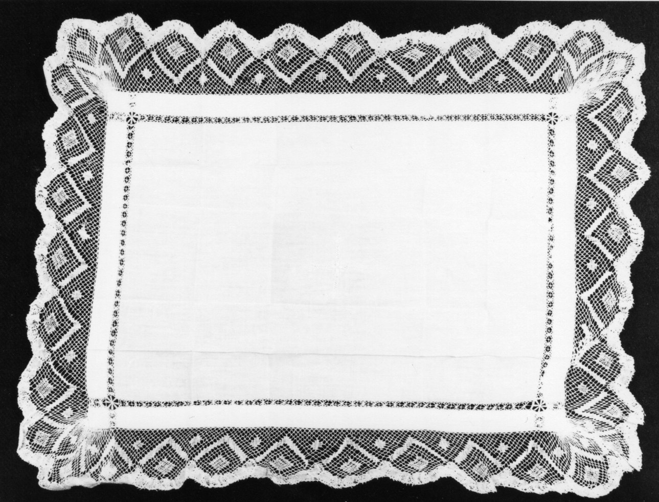 corporale, opera isolata - manifattura astigiana (prima metà sec. XVIII)