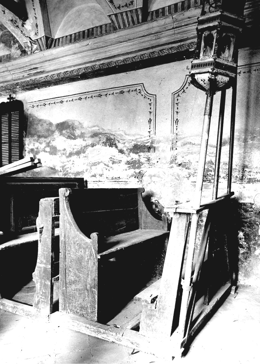 banco da chiesa, serie - ambito astigiano, ambito alessandrino (fine/inizio secc. XIX/ XX)