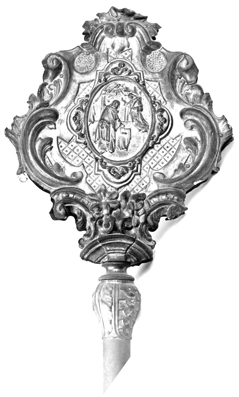 ANNUNCIAZIONE (bastone pastorale, opera isolata) - ambito astigiano (fine/inizio secc. XIX/ XX)