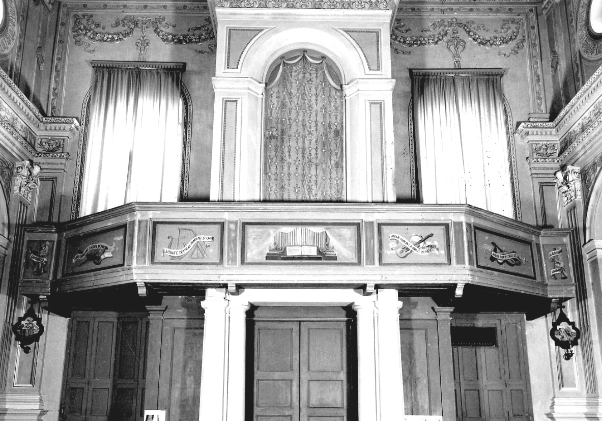 strumenti musicali (tribuna d'organo, opera isolata) - ambito astigiano (primo quarto sec. XX)