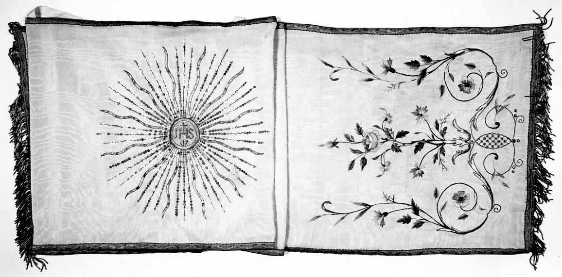 OSTIA RAGGIATA (velo omerale, opera isolata) - ambito piemontese (metà sec. XIX)