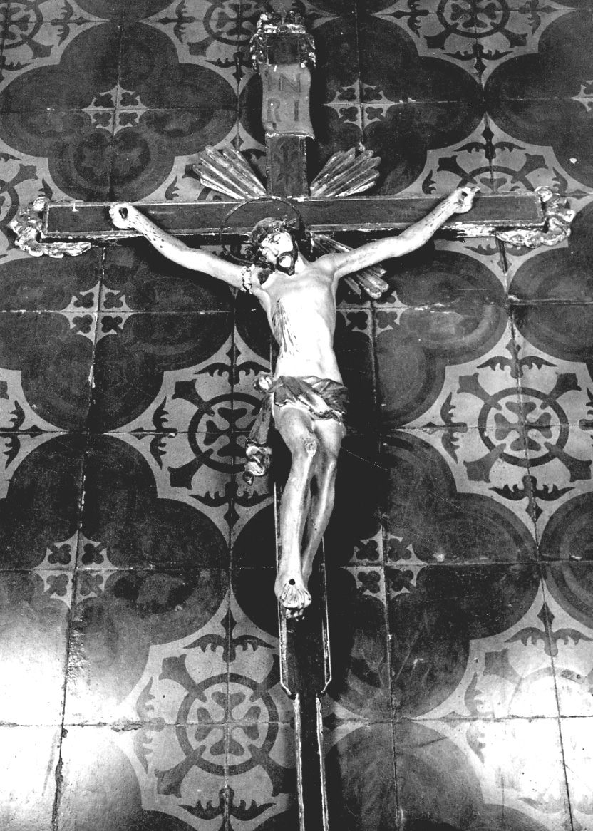 Cristo crocifisso dolente (crocifisso, opera isolata) - ambito astigiano, ambito alessandrino (seconda metà sec. XVIII)