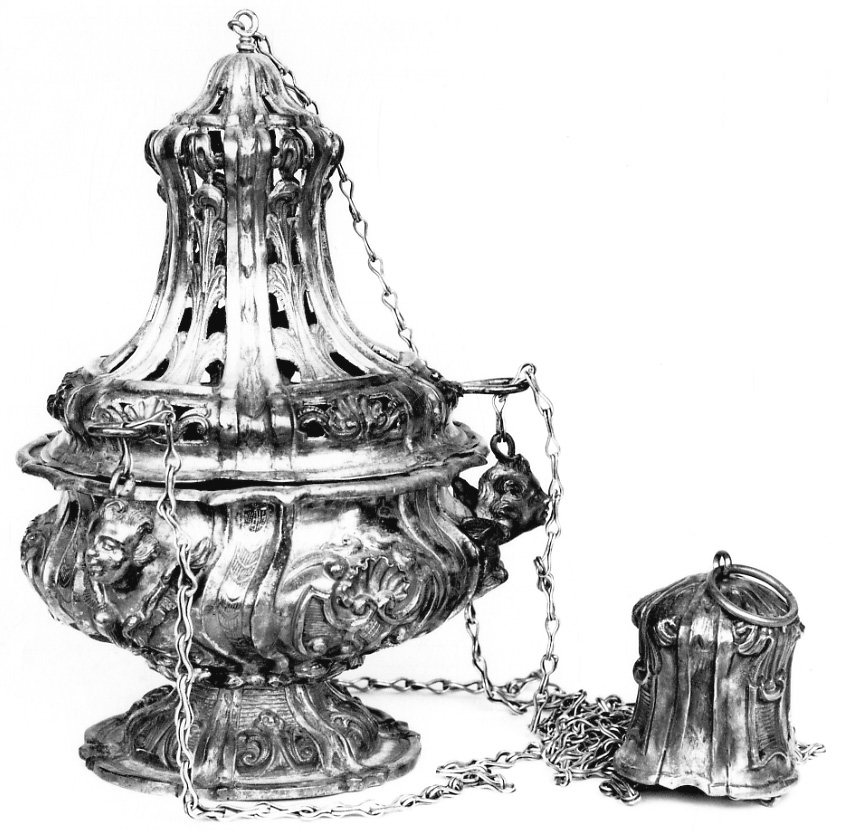 turibolo, elemento d'insieme di Arbuschi Agostino (ultimo quarto sec. XVIII)