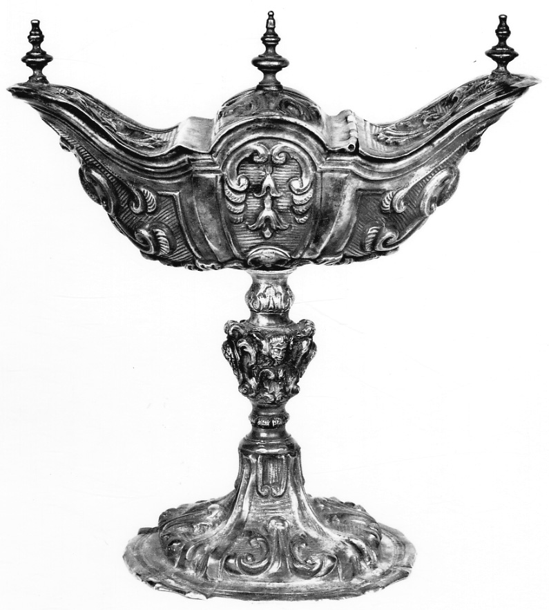 navicella portaincenso, elemento d'insieme di Arbuschi Agostino (ultimo quarto sec. XVIII)