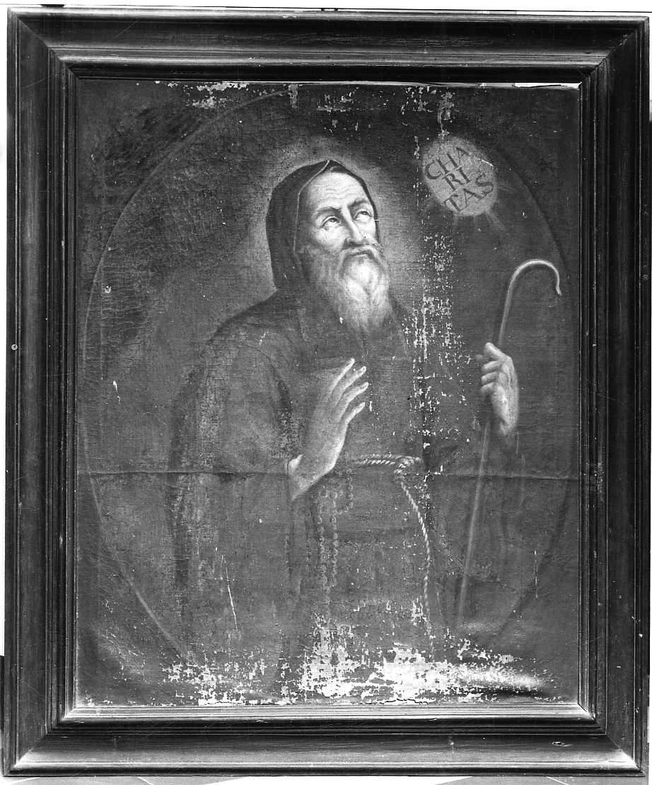 San Francesco di Paola (dipinto, opera isolata) - ambito astigiano (seconda metà sec. XVII)