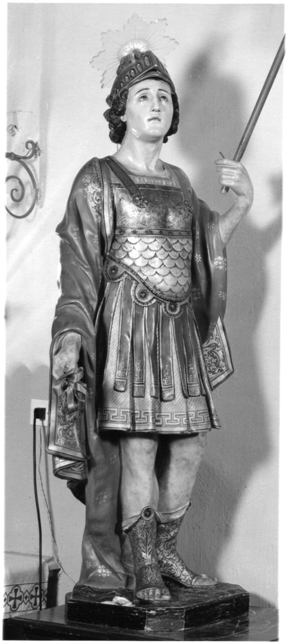 SANT'ALESSANDRO (statua, opera isolata) di Ravascio Guelfo Ditta (fine/inizio secc. XIX/ XX)